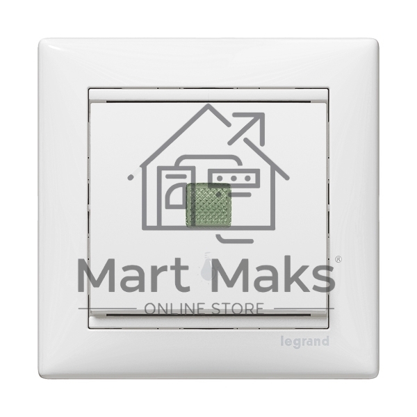 Рамка 1-м Valena белый Leg 774451