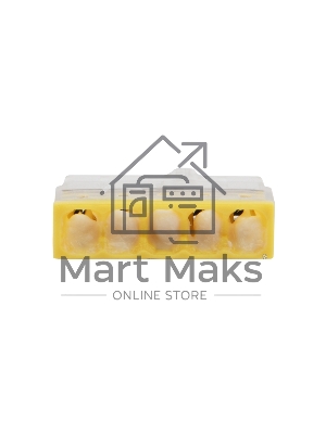 Экспресс-клемма с пастой Rexant СМК 2273-245, 5-проводная 0.5-2.5 мм², прозрачная, блистер (6 шт./уп.)