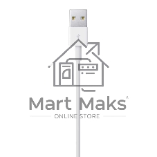 Кабель Apple Lightning to USB, длина 1 м.
