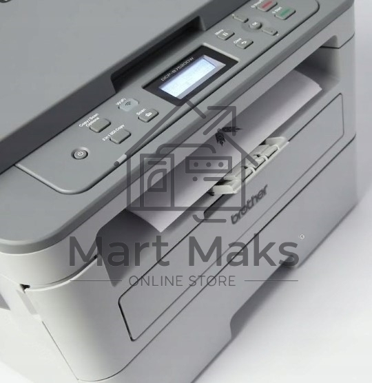 МФУ Brother DCP-B7520DW, P/C/S, A4, 34 cтр/мин, 128 МБ, Duplex, ADF50, USB, Wi-Fi, лоток 250 л., старт.картридж 2 000 стр. тонер TN-B023