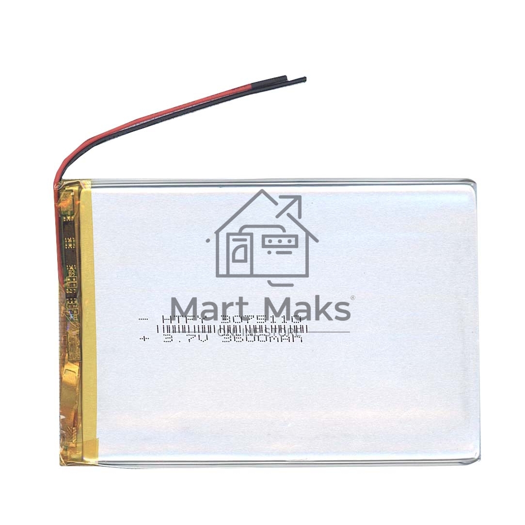 Аккумулятор Li-Pol (батарея) 3*75*110мм 2pin 3.7V/3600mAh