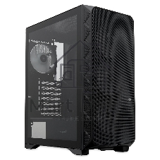 Компьютерный корпус HSPD M521, Mesh Mid Tower, черный, slide TG, 0.45 SPCC, 4x120мм ARGb ATX, mATX, mITX 160/330/184мм 2x2.5