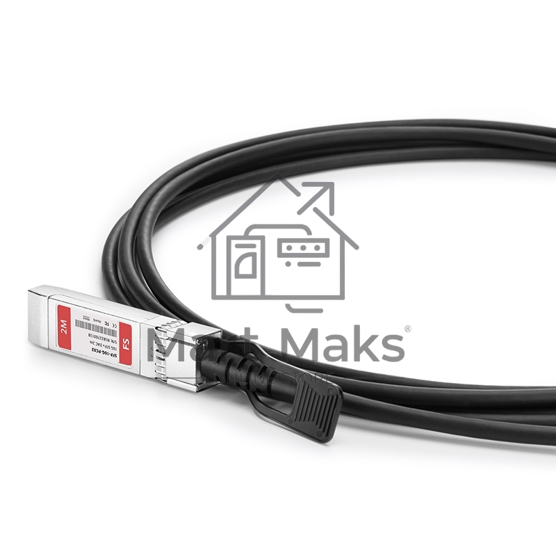 Твинаксиальный медный кабель 2m (7ft) Generic Compatible 10G SFP+ Passive Direct Attach Copper Twinax Cable #74619