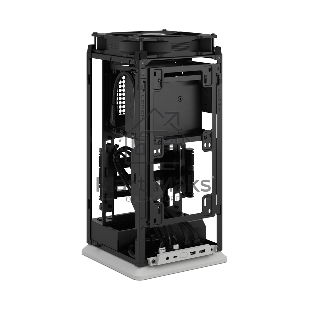 Корпус без блока питания Fractal Design Mood, Mini-Tower, 1x180mm, 2xUSB-A 3.0 + 1xUSB 3.2 Type-C, SFX PSU Support, mITX Light Gray