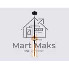 Светильник Ambrella light TR3560 BK/TI черный/янтарь E27 max 40W D130*1200