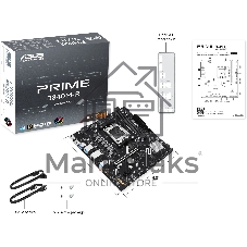 Материнская плата ASUS PRIME B840M-R, AM5, AMD B840, 2xDDR5, 4xSATA, 1xPCIe 4.0 x16, 1xPCIe 3.0 x1, 1xDisplayPort, 1xHDMI, 1x 1Gb LAN, 4xUSB 3.2 Gen1, 2xUSB 2.0, 3x3.5 мм, 7.1, microATX