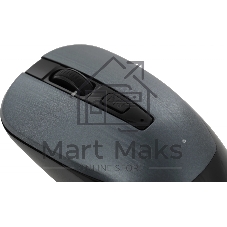 Мышь беспроводная Defender Wave MM-995 серебристый, 1600 dpi, радиоканал, USB, кнопки - 4