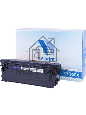 Картридж лазерный NVPrint совместимый НР CF360X черный для LJ Color M552/M553 (12500k)