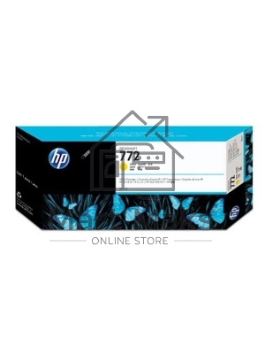 Картридж струйный HP №772 CN630A желтый для HP DJ Z5200 (300мл)
