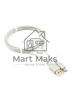 Кабель USB 2.0 AM/miniBm 1.8м Gembird CC-USB2-AM5P-6 USB/miniUSB 5P 1.8m, пакет