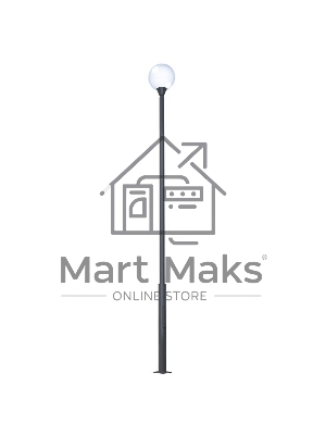 Опора КО 1(ф)-1-3м порош покраска черный без ЗДФ Пересвет В00007134