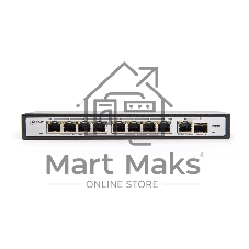 Коммутатор PoE Plus  SKAT PoE-8E-1G-1S, мощность 120Вт, порты: 8-Ethernet, 1-Uplink, 1-SFP SKAT PoE-8E-1G-1S PoE Plus switch, power 120W, ports: 8-Ethernet, 1-Uplink, 1-SFP
