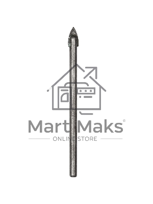 Сверло Kranz по стеклу и кафелю 5 мм