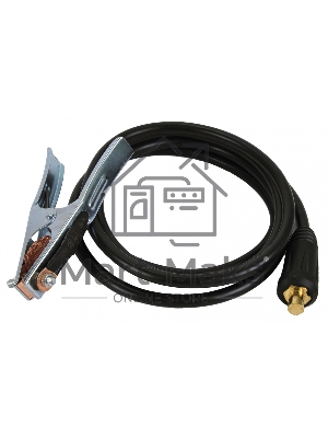 Кабель сварочный ELITECH 172521 3 м DX50 25 мм2 зажим на массу 0606.000400 Кабель сварочный, 3 м, DX50,25кв мм, зажим на массу.