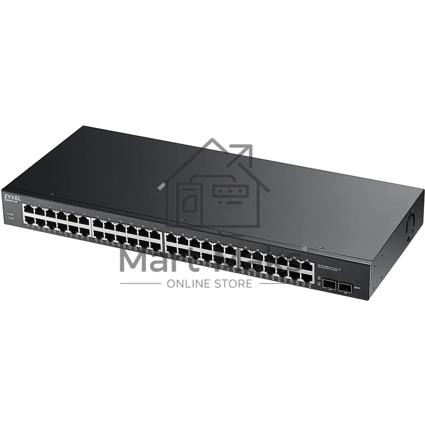 Коммутатор Zyxel GS1900-48 v2 GS1900-48-EU0102F 48G 2SFP управляемый