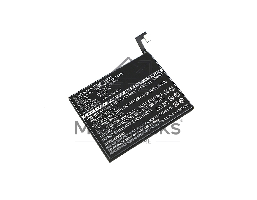 Аккумулятор CameronSinoCS-MX150SL BT15 для MeiZu M3s3.85V / 2800mAh / 10.78Wh