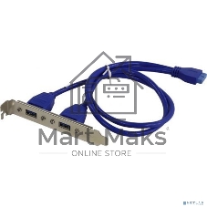 Планка портов в корпус 2xUSB 3.0, oem ORIENT C087