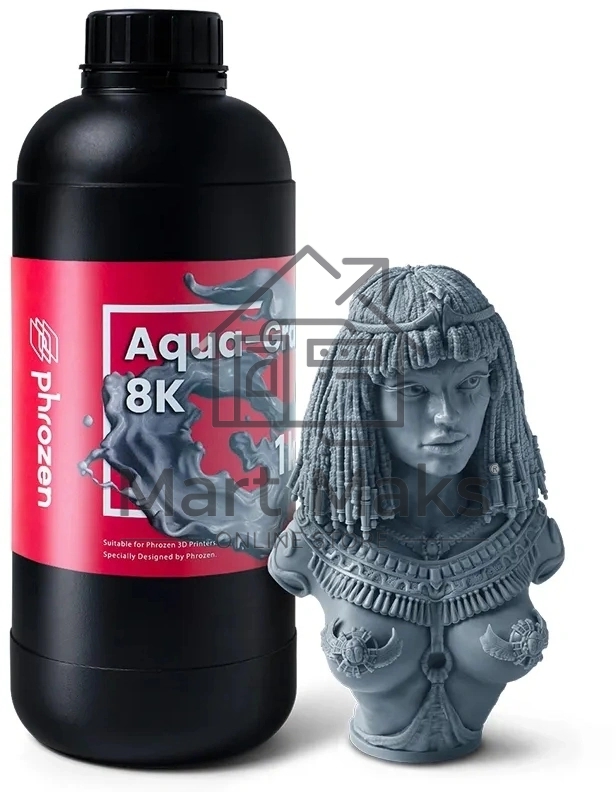 Смола 3d Phrozen Aqua 8K серый 1кг