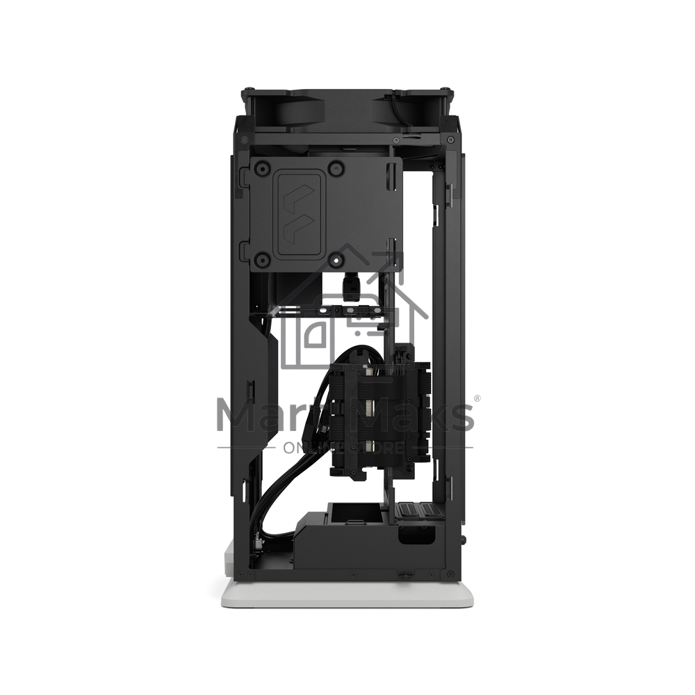 Корпус без блока питания Fractal Design Mood, Mini-Tower, 1x180mm, 2xUSB-A 3.0 + 1xUSB 3.2 Type-C, SFX PSU Support, mITX Light Gray