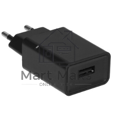 Сетевое зарядное устройство Cablexpert MP3A-PC-25 100/220V - 5V USB 1 порт, 2A, черный