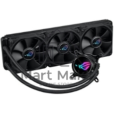 Система жидкостного охлаждения ASUS ROG STRIX LC III 360 черный, 120 мм, алюминий, 2200 об/мин, 36 дБ, 4 pin