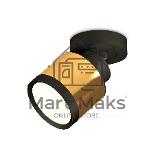 Светильник Ambrella Light XM8121001 PYG/SBK/PBK золото желтое полированное/черный песок/черный полированный GX53