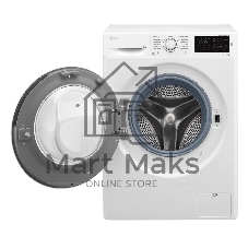 Стиральная машина LG F2J6TN0W белый, загрузка фронтальная 8 кг, 1200 об/мин, класс A