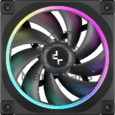 Вентилятор для корпуса DEEPCOOL FL12 черный, 120 мм, 2150 об/мин, 32 дБ, 4 pin