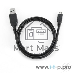 Кабель Gembird/Cablexpert CC-mUSB2D-1M, Кабель USB 2.0, мультиразъем USB, AM/microB 5P, 1м, пакет