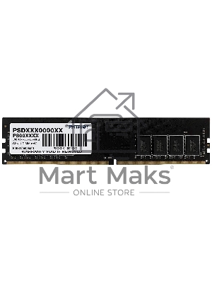 Оперативная память Patriot Signature, DDR4, 16GB (1x16 GB), 2400 MHz, CL17, DIMM