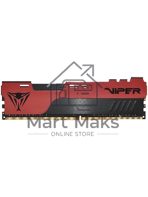 Оперативная память Patriot Viper Elite II, DDR4, 8Gb (2x4 Gb), 2666 MHz, CL16, DIMM, радиатор, красный