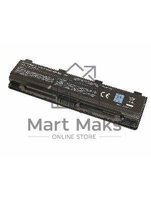 Аккумуляторная батарея для ноутбука Toshiba Satellite C800 (PA5024U-1BRS) 10.8V 5200mAh OEM черный