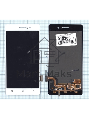 Дисплей для OPPO R5 белый