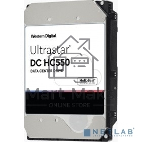 Жесткий диск Western Digital SAS 16TB 7200RPM 12GB/S 512MB DC HC550 0F38357 WD