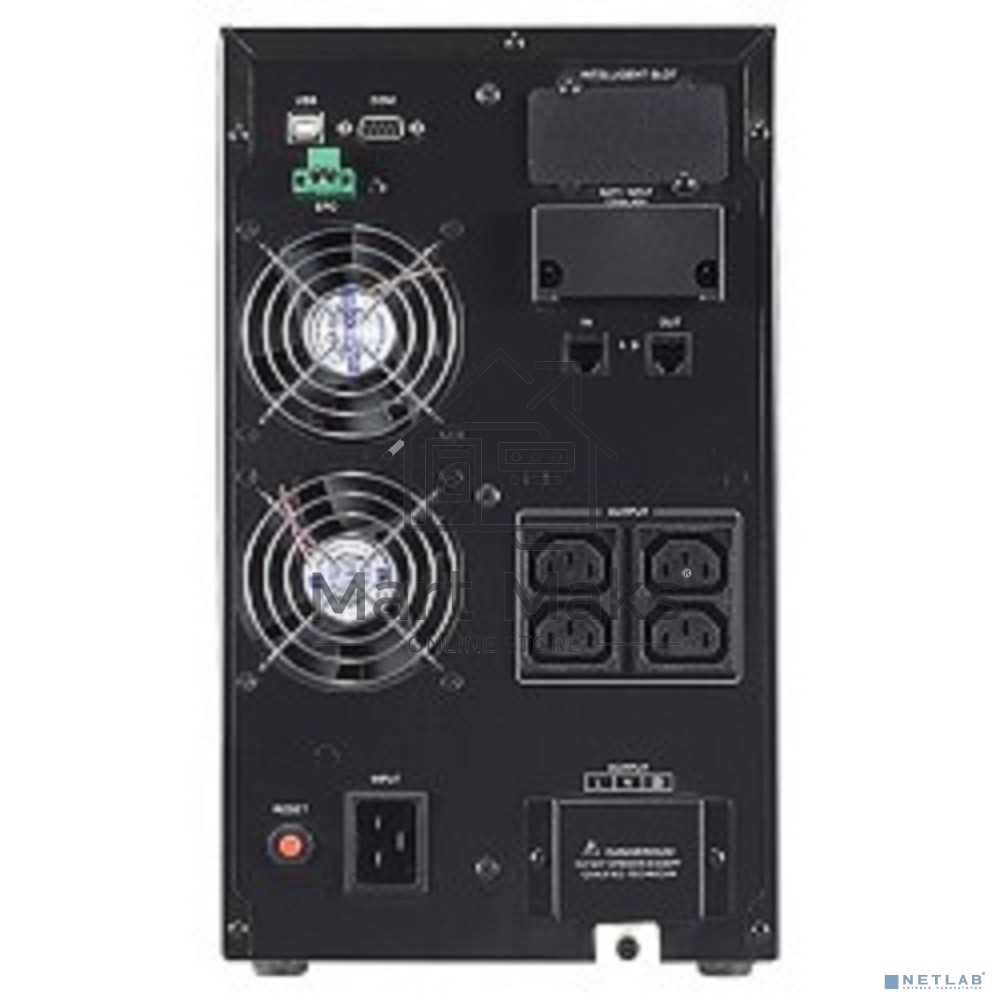 Источник бесперебойного питания UPS CyberPower OLS2000E 2000VA/1800W USB/RJ11/45/SNMP (4 IEC)