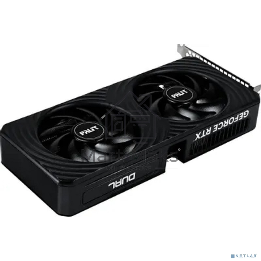 Видеокарта Palit PA-RTX5060Ti DUAL 8GB PCI-E 5.0 GeForce RTX 5060TI 8Gb 128bit GDDR7 2407/28000 HDMIx1 DPx3 HDCP Ret