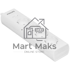 Сетевой фильтр Philips CHP2145WC/51, 5м, 4 розетки, белый