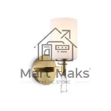 Настенный светильник Ambrella light LH56265 BS/FR латунь/белый матовый E27 max 60W 160*120*280