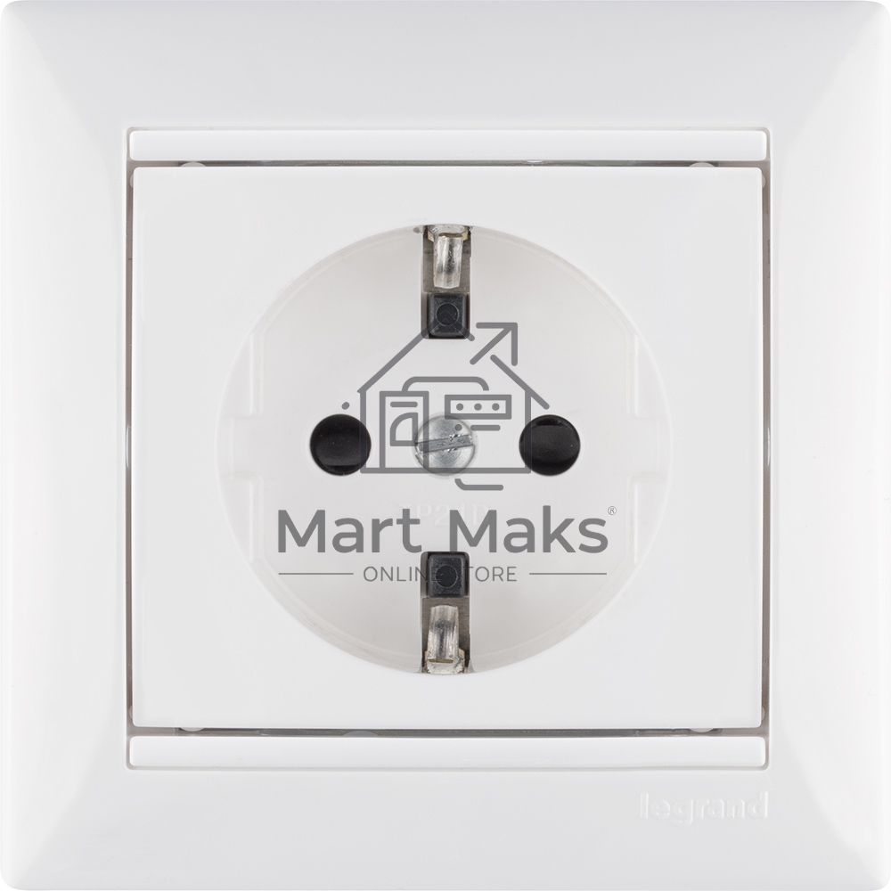 Рамка 1-м Valena белый Leg 774451