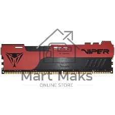 Оперативная память Patriot Viper Elite II, DDR4, 16GB (2x8 GB), 2666 MHz, CL16, DIMM, радиатор, красный
