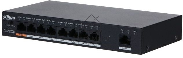 Коммутатор Dahua DH-PFS3009-8ET1GT-96 неуправляемый