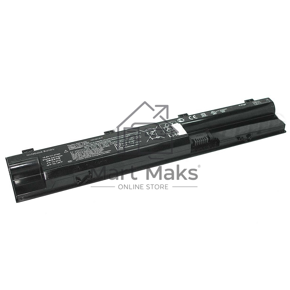 Аккумуляторная батарея для ноутбука HP ProBook 440 450 470 G0 G1 47Wh черный