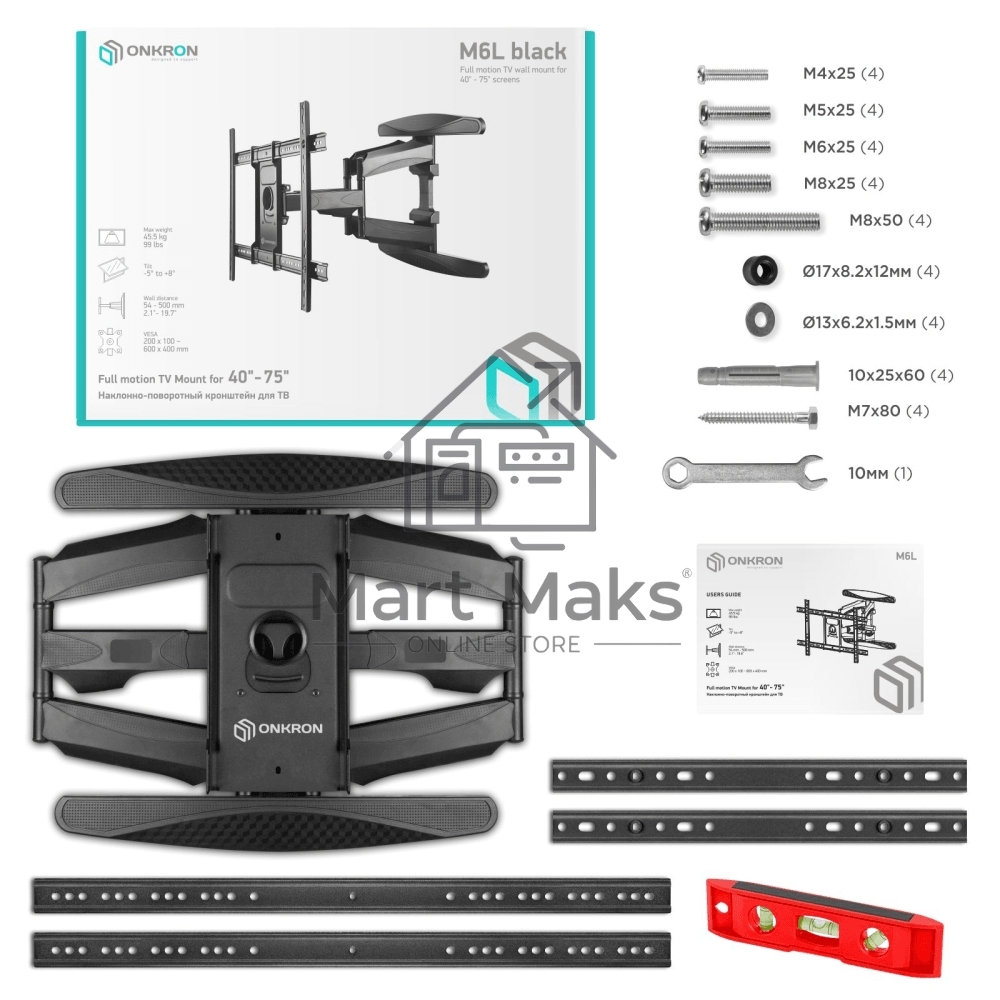 Кронштейн ONKRON M6L для телевизора 40