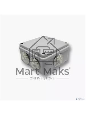 Рувинил 67050 Тусо.Коробка расп. для о/п, 100х100х50мм, 6вводов, IP54 