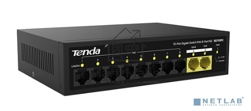 Коммутатор TENDA SG110PC 10PORT 10/100/1000M