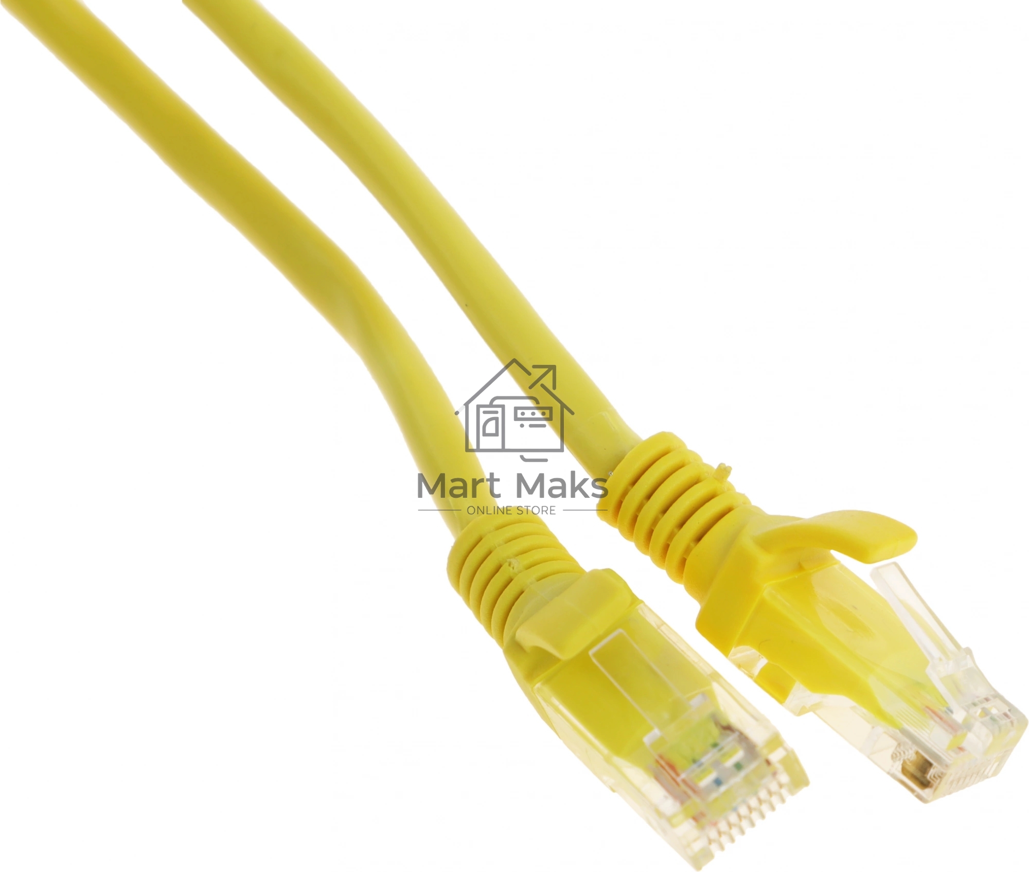 Патч-корд Premier PP12-2M/Y 1000Гбит/с UTP 4 пары cat.5E CCA molded 2м желтый RJ-45 (m)-RJ-45 (m)