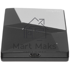 Внешний SSD Netac Z6S 240Gb USB 3.2 Gen 2 Type-C External SSD, R/W up to 550MB/480Mb/s,with USB-C to USB-A cable and USB-A to USB-C adapter