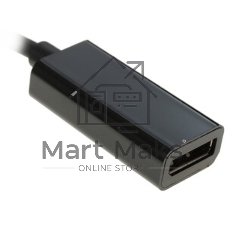 Переходник Cablexpert USB Type-C/DisplayPort, 15 см, пакет (A-CM-DPF-01)