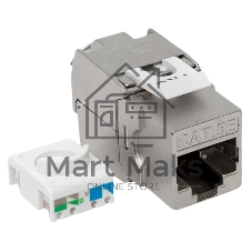 Модуль Keystone TERACOM PRO Cat.5E RJ-45 неэкранированный 110 IDC 180 градусов белый
