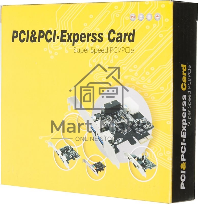 Контроллер PCI-E Noname ASM1061 SATA III 2xSATA Ret
